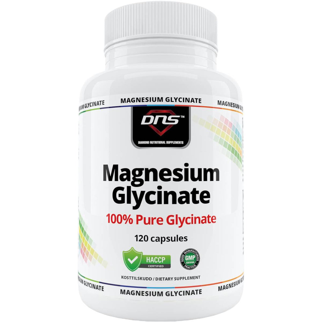 DNS 100% Magnesium Glycinate 120 kapsler-Highwhey.no