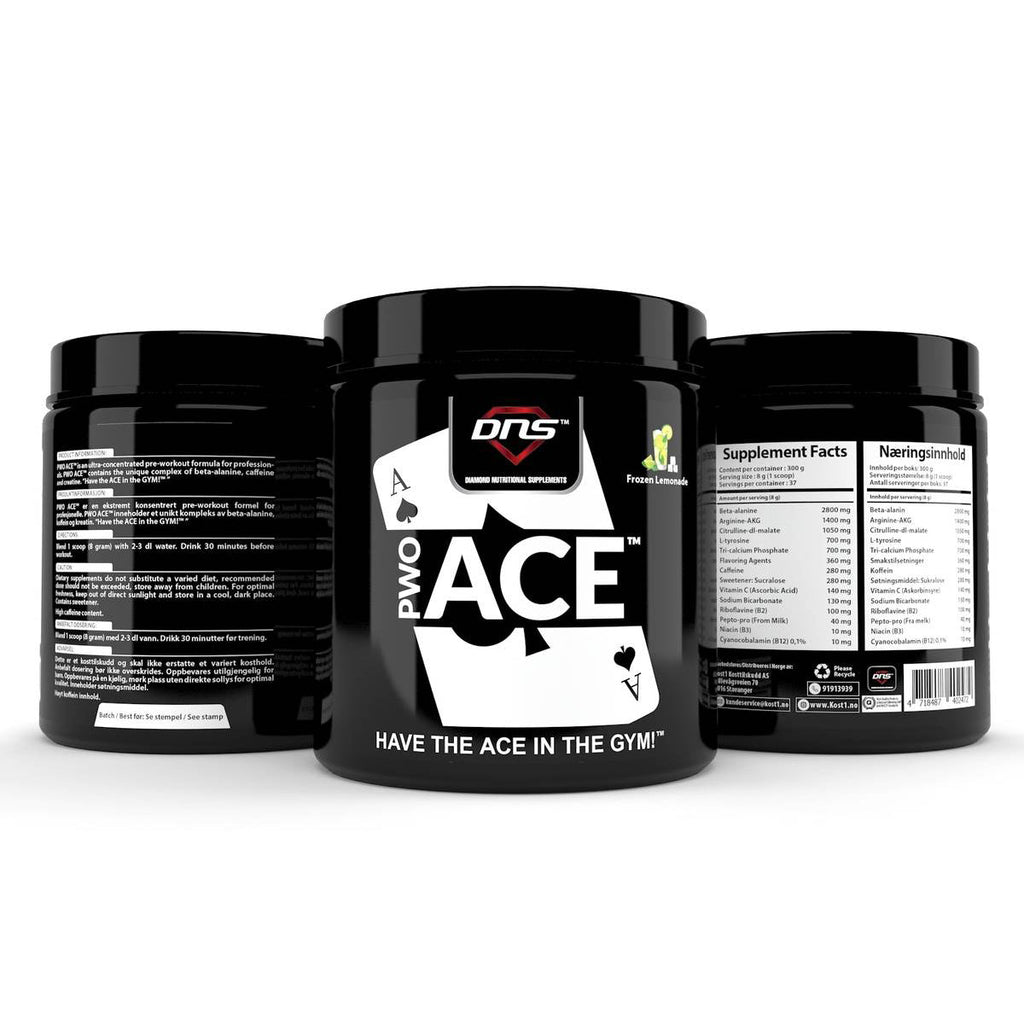 DNS Ace PWO Frozen Lemonade 300 gram-Highwhey.no