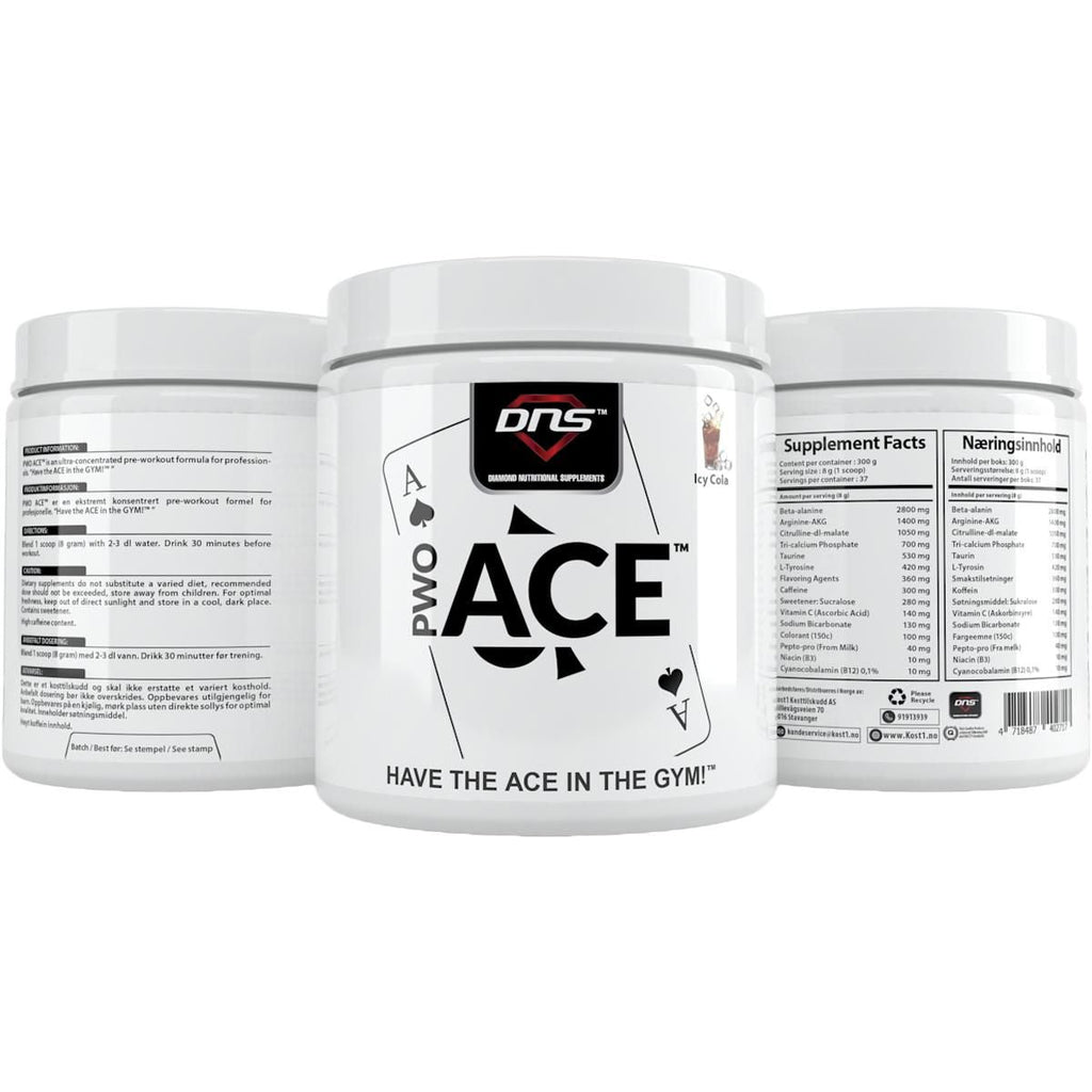 DNS Ace PWO Icy Cola 300 gram-Highwhey.no