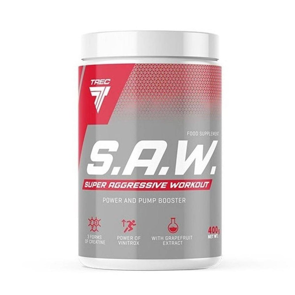 Trec Nutrition S.A.W. Super Aggressive Workout PWO 400 gram-Highwhey.no